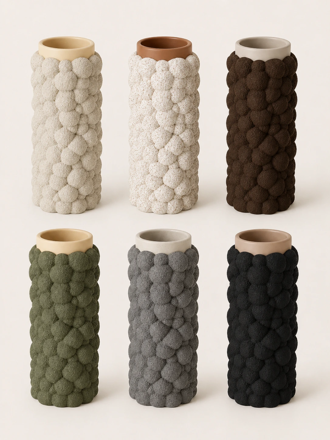 Variantes de Puffra con base bicolor